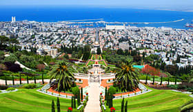 Royal Caribbean Bahai Gardens in Haifa, Israel