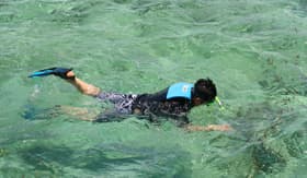 Royal Caribbean - Boy Snorkeling