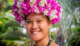 Royal Caribbean - French Polynesian Girl