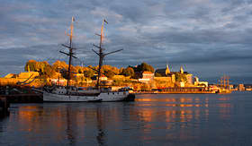 Royal Caribbean Oslo Harbor in Norway