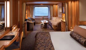 Seabourn Cruise Line staterooms Ocean-view Suite