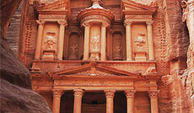 Seabourn the Teasury at Petra Jordan