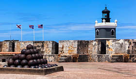 El Morro Fort in San Juan, Puerto Rico