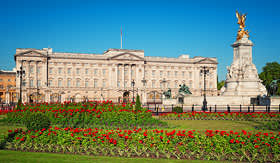 Buckingham Palace in London, England