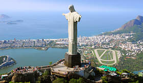 Christ the Redeemer Statue in Rio de Janeiro, Brazil