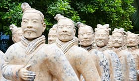 Uniworld River Cruises army of Terracotta Warriors in China