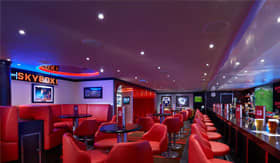 Skybox Sports Bar aboard Carnival