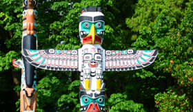 Totem Pole in Alaska