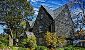 House of Seven Gables in Salem, MA