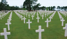 Viking Rivers Seine American Military Cemetary Normandy France