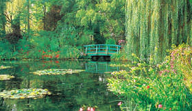 Viking Rivers Seine garden Giverny France