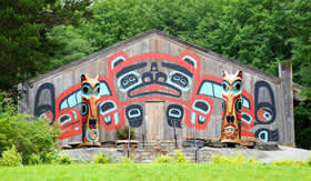 Totem Poles in Ketchikan, Alaska