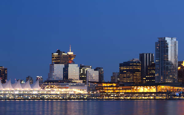 Grand Princess Vancouver, British Columbia Departure Port