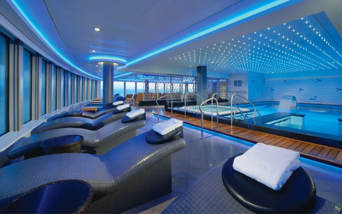 Norwegian Cruise Line Getaway spa thermal suite