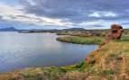 Myvatn lake Iceland at sunset Azamara Club Cruises