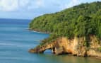 St. Lucia Arch in Castries Caribbean Cunard Line