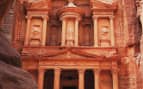 Seabourn Treasury at Petra ruins Jordan