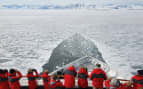 Silversea Explorer breaking ice