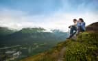 Guests enjoy the view of Alaska