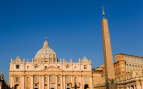 Vatican Plaza in Rome, Italy