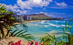 Diamond Head, a volcanic tuff cone in Honolulu