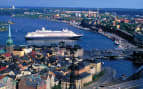 Holland America ship cruises into Northern Europe