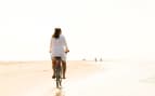 Bicycle on the Beach in St. Maarten