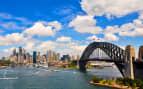 Panorama of Sydney Harbour in Australia