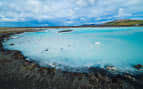 Blue lagoon in Reykjavik, Iceland Princess Europe