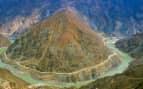 Yangtze River in Yunnan Province China