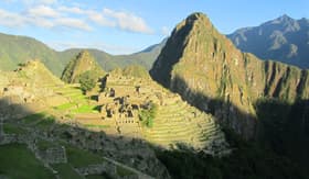 Machu Picchu in Peru