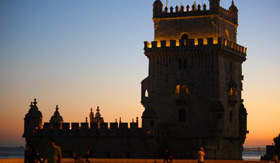 Belem Tower in Lisbon, Portugal