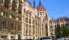 Parliament Building in Budapest, Hungary