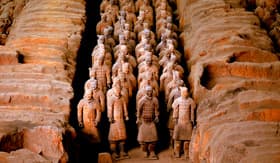 Terracotta Army of Xian, China