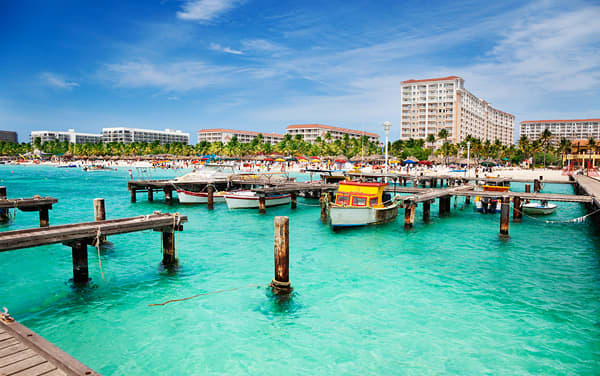 Wind Surf Port Of Oranjestad, Aruba, Caribbean Departure Port