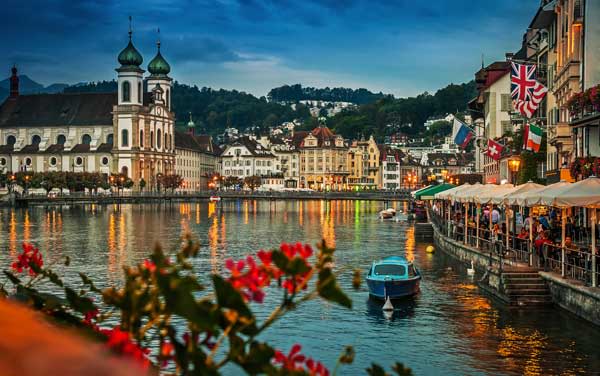 Avalon Illumination Lucerne, Switzerland Departure Port