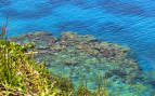 cliffs of Jokin at the coral reef Carnival Cruise