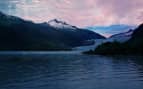 view of Mendenhall Glacier Carnival Cruies Alaska