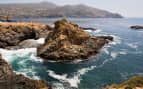 Rocky coast of Ensenada, Mexico Carnival Cruises