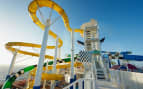 Get adrenaline pumping by racing down waterslides