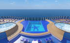 Aft Pool on Carnival Jubilee