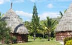 Traditional Hut in the South Pacific