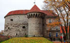 Fat Margaret Tower in Tallin Estonia Cunard Line