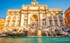 Fountain Di Trevi Rome Italy