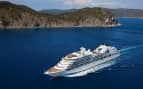 Seabourn Quest in the open ocean