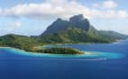 Bora Bora Island in French Polynesia