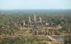 Angkor Wat, Cambodia at sunset