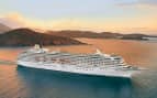 Symphony cruises the Caribbean islands at sunset