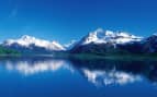 The view of Glacier Bay from the ship