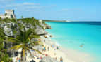 Mexico Beach Tulum Ruins